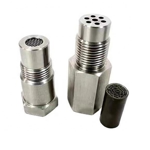 45 độ 90 độ 180 độ <span class=keywords><strong>O2</strong></span> Hàn cảm biến oxy bung với Mini xúc tác chuyển đổi thép không gỉ tổ ong lõi kim loại - Product Image 2