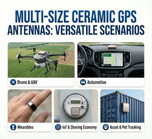 Высокочувствительная встраиваемая пассивная <span class=keywords><strong>GPS</strong></span>-антенна 1575.42 МГц, керамический диэлектрический патч 25 мм, крепление на штырьке для автомобильного трекера - Product Image 5