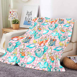 ผ้าห่มผ้าขนแกะคุณภาพสูงพิมพ์ซับลิเมชันงานตามสั่งลายการ์ตูนอนิเมะน่ารักใหม่ล่าสุด - Product Image 2
