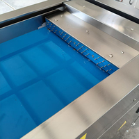 Équipement industriel automatique de découpe de viande congelée pour la ligne de traitement de la viande de bœuf, du bacon, du fromage et du jambon en tranches