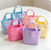 Sac en toile mini mignon personnalisé avec longue corde, écologique, pour rangement d'accessoires en gros, idéal pour boutiques, cadeaux de fête pour enfants