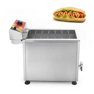 Chine fournisseur maïs chien gaufrier commercial friteuse gaz pour hot dog fournisseurs