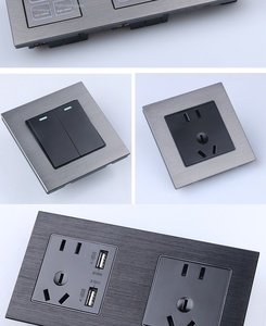 Hotel Room Power Saving Custom OEM 10A 2-Gang PC Panel Smart <b>Touch</b> Wall <b>Switch</b> IP27 - Product Image 6