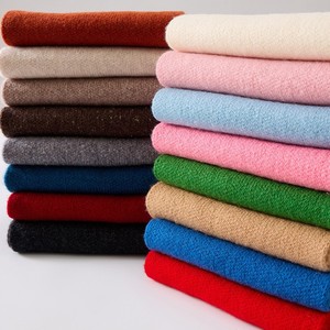 Écharpe carrée en laine australienne 100% avec pompon, pour filles, hiver, chaude, loisirs, protection du cou, mode, tricotée - Product Image 4