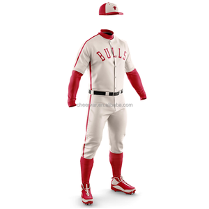 Sublimation Baseball Wear Polyester Baseball Jersey Benutzer definierte Sublimation Baseball Trikots - Product Image 2