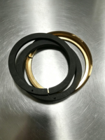 Anillo de Sellado de PTFE PEEK, Anillo de Sellado Contra Fugas de Aire, Accesorios para Compresores Reciprocantes, Compresor de Gas