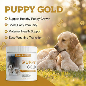 <span class=keywords><strong>อาหาร</strong></span>เสริมสำหรับลูกสุนัขสูตรโปรตีนสูง ยี่ห้อไพรเวทเลเบล ผสมโปรไบโอติ<span class=keywords><strong>ก</strong></span> 20 พันล้าน CFU สำหรับลู<span class=keywords><strong>ก</strong></span>สุนัขหย่านมและแม่สุนัขให้นม  รับผ<span class=keywords><strong>ลิ</strong></span>ตตามสั่ง ขายส่ง - Product Image 1