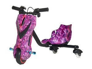 Trottinette à trois roues pour enfants avec lumières LED, siège réglable, batterie au lithium, matériau <span class=keywords><strong>PVC</strong></span>, capacité de charge 36V 70KG - Product Image 2