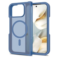 Étui de téléphone magnétique robuste en TPU PC, design pliable, effet mat, résistant aux chocs, pour Google Pixel 9 10 Pro Fold