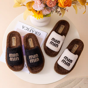 Diseño Coral Fleece Home Warm Women para zapatillas Características térmicas antideslizantes suaves para invierno Primavera Otoño - Product Image 2