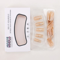 Extensiones de Uñas de Lujo Estilo Francés, Venta al Por Mayor de Fábrica, Uñas Postizas de Alta Calidad