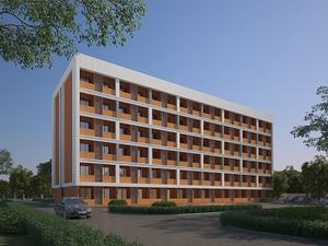 هيكل صلب جاهز الصنع متعدد الطوابق للشقق السكنية أنظمة 4-8 طابق منزل سكني ALC/لوحة شطيرة إطار عالي الجودة - Product Image 3