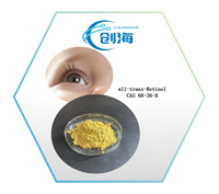 Approvisionnement d'usine Marque Chuanghai Haute Qualité 99% Pureté All-trans-Rétinol CAS 68-26-8 à Bon Prix et Expédition Rapide