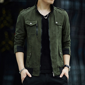 All'ingrosso stile coreano giacca Cool cappotto per gli uomini pullover Logo personalizzato giacca semplice per gli uomini - Product Image 5