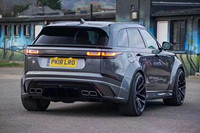 Pour Land Rover Velar kit de carrosserie large Velar mises à niveau LUMA style diffuseur de lèvre avant jupe latérale kit de carrosserie large