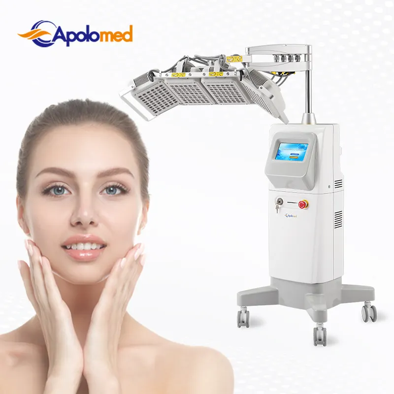 Apolomed pdt phototherapy equipment colors led light pdt led therapy machine skin rejuvenation pdt led red light therapy machine