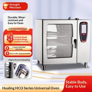 Horno de Vapor y Horneado Comercial Hualing Serie <span class=keywords><strong>HCO</strong></span>, 6/10/20 Bandejas, Eléctrico, 1 Año de Garantía - Product Image 4