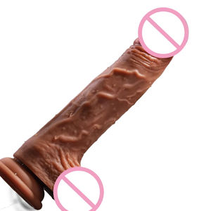 ZRX Super Puissant Chauffant Télescopique Grand Réaliste Énorme Dildo Vibrateur Jouet Sexuel pour <span class=keywords><strong>Femme</strong></span> Masturbation Dildos XXL - Product Image 1