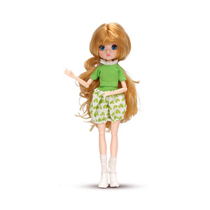 ตุ๊กตา BJD ขนาด 12 นิ้ว สำหรับเด็กผู้หญิง แบบข้อต่อ DIY หน้าตุ๊กตา 30 ซม. พร้อมชุดเดรส ของเล่นเด็กผู้หญิง ของขวัญสำหรับเด็กผู้หญิง - Product Image 6