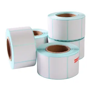 High Quality Paper Plain Direct Thermal Label Self-adhesive Packaging Food Sticker Label