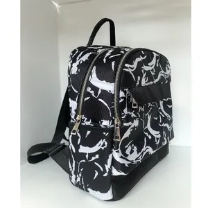 Hot Selling Breathable Portable Knapsack Canvas Backpack
