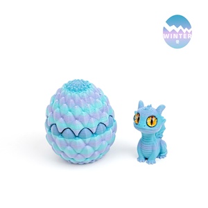 Impresión 3D, Mini Huevo de Dragón Abrible y Cerrable, Dragón Volador, Set de Bebés Dragón, Decoración de Escritorio, Figura, Modelo, Regalo, Juguete, Venta al Por Mayor - Product Image 5