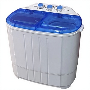 Mini <span class=keywords><strong>Lavadora</strong></span> con Secadora <span class=keywords><strong>Portátil</strong></span> <span class=keywords><strong>para</strong></span> el Hogar, Compacta, de Doble Tambor, Usa Menos Jabón y Agua, Ideal <span class=keywords><strong>para</strong></span> Dormitorios y Apartamentos - Product Image 4