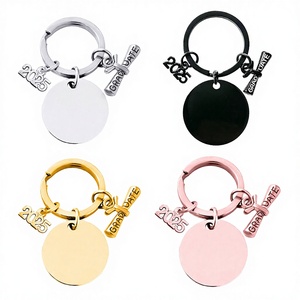 Customizable Stainless Steel Vintage Carabiner <b>Keychain</b> Cartoon Fashion Styles <b>Personalized</b> Engraving Letterpress Printing DIY - Product Image 4