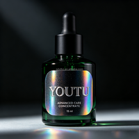 Étiquettes autocollantes personnalisées en vinyle imperméable pour flacons cosmétiques miniatures de 3 ml, 5 ml, 10 ml, 20 ml, 30 ml