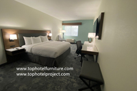 Meubles d'hôtel haut de gamme La Quinta by Wyndham par Top Hotel Project : Canapé et fauteuil de hall FF&E