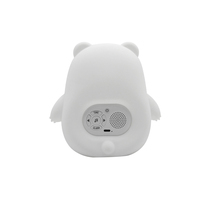 Smart RGB Ours Sommeil Haut-Parleur Blanc Bruit Nuit Réveil Décoratif Portable Sommeil Machine pour Enfants DC Smart Digital