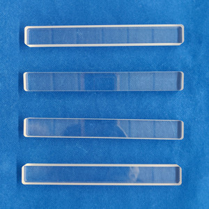 מותאם אישית טמפרטורה גבוהה טוהר קוורץ מוט מוט אופטי שקוף שקוף זכוכית קוורץ בלוק זכוכית קוורץ ברור בלוק זכוכית קוורץ - Product Image 3