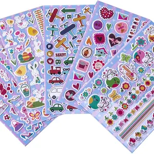 可爱动物卡通贴纸儿童定制包防水Png Apk下载防水标志标签缎子
