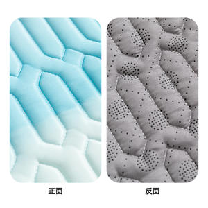 แผ่นรองนอนยางพาราเย็นสบาย ดูโอเซียงเม่ยเมี่ยนคัง รุ่นซัมเมอร์ ขนาด 180x200 ซม. ระบายอากาศได้ดี ลายเรขาคณิตนามธรรม ซักเครื่องได้ เหมาะสำหรับใช้ในบ้าน - Product Image 4