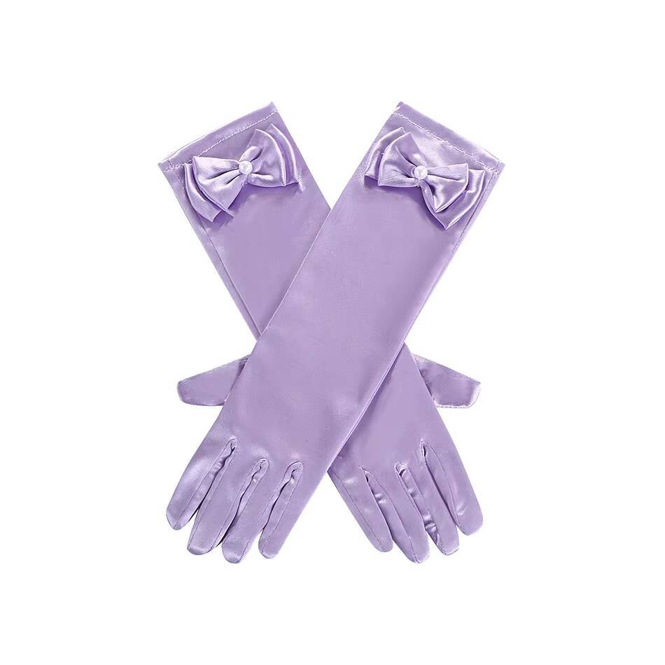 Gants violets