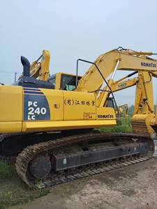 Pelleteuse d'occasion sur chenilles PC240LC Komatsu PC240LC d'origine japonaise en excellent état - Product Image 3