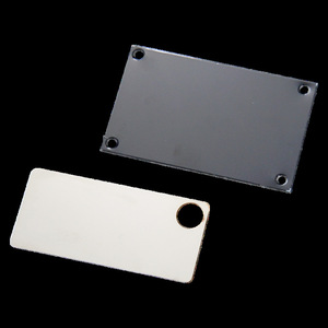 Placa de Identificación Metálica Personalizada Binyi, Acero Inoxidable, Aluminio, Cobre, Hierro, Placa para Puerta, Procesada Contra la Corrosión, Impresión UV, Uso General - Product Image 4