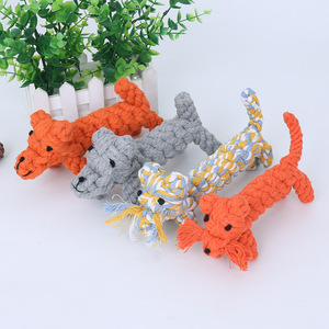 Venta al por mayor <span class=keywords><strong>cachorro</strong></span> de juguete paquete lindo divertido masticar perro de peluche conjunto de peluche suave chirriante perro interactivo de peluche a granel - Product Image 5