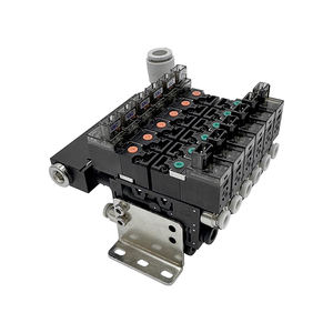 Grupo de válvulas de alto flujo multietapa <span class=keywords><strong>serie</strong></span> Wenjin WJHO5 con pantalla digital Generador de vacío integrado para succión y ruptura - Product Image 1