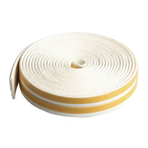 I Type 9x2mm Door <b>Window</b> Seal Strip <b>Silicone</b> Self Adhesive Soundproof For Door Minimalist Design - Product Image 1