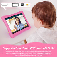 Nouvelle Tablette Veidoo 10 Pouces Octa-Core WiFi 6 pour Enfants, Android 13, 8 Go de RAM Extensible, 128 Go de ROM, PC Tablette Enfant 4 Go avec Contrôle Parental