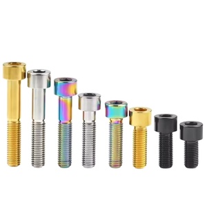 Tornillos de Titanio Pulido GR5 M3 M4 M5 M6 <span class=keywords><strong>M8</strong></span> M10 DIN912 con Cabeza Torx para Diversos Productos - Product Image 2