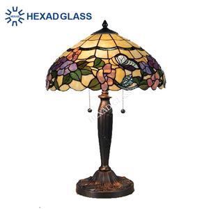 Images personnalisées imprimées numériquement en gros imprimées <span class=keywords><strong>sur</strong></span> des feuilles de vitraux de sécurité trempées en <span class=keywords><strong>verre</strong></span> trempé pour lampe - Product Image 4