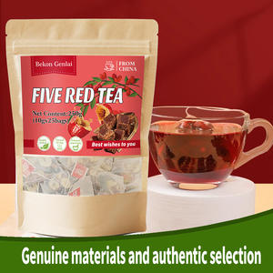 Cinque tè essenziali per la conservazione della salute per le dee Postpartum durante il periodo dell'allattamento con qi e sangue insufficienti - Product Image 2