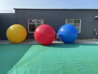 Ballons gonflables publicitaires de fabricants d'origine, grands ballons flottants, ballons d'exposition, rouge, bleu, jaune