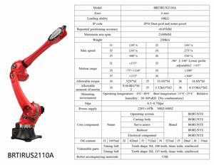 BORUNTE - Manipulador Robótico de Soldadura de 6 Ejes, Carga Útil de 10 kg, Longitud del Brazo de 1500 mm, Motor PLC, IP54, Precisión de 0,03 mm, Uso Industrial, 1 Año de Garantía - Product Image 3