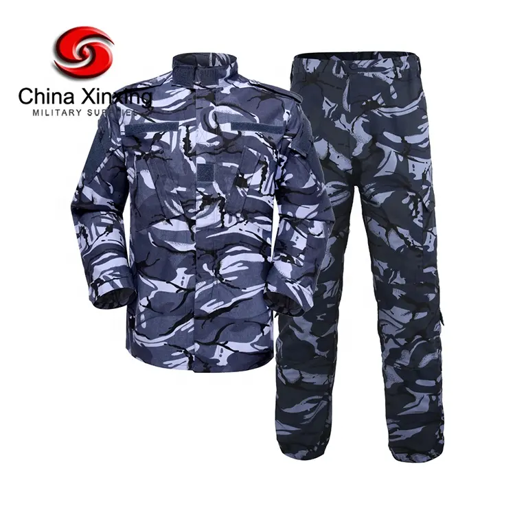 Xinxing Custom Fabriek Woodland Camouflage Acu Tactische Uniform Broek Voor Buitenshuis Training