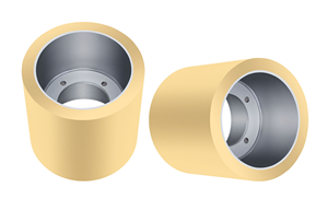 بو النتريل سيليكون NBR مقشرة حبوب الأرز بكرة مطاطية ل بادي تقشير المطاط لفة - Product Image 3