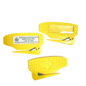 Simpson Insurance Services Corn Shaped Letter Opener 9.5x5cm Stainless Steel Blade Business Gift - Product Image 5