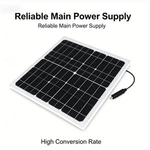 แผงโซลาร์เซลล์แบบยืดหยุ่นสำหรับเรือเดินสมุทร 300W ประสิทธิภาพ 24.9% กันน้ำ ทนต่อการสั่นสะเทือน ผลิตจากไฟเบอร์กลาส รุ่น TOPCON-300W - Product Image 6